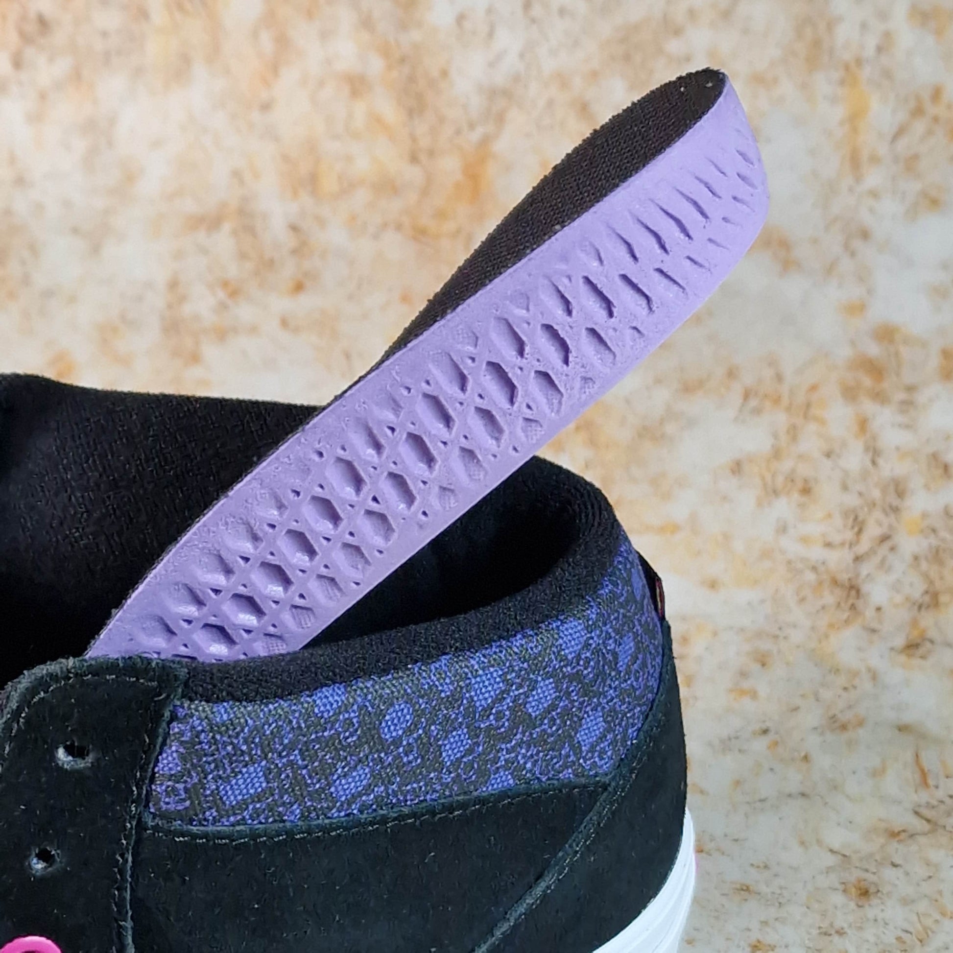 Vans Clothing & Shoes Vans Skate Half Cab Shoes Acid Airbrush / Violet Purple