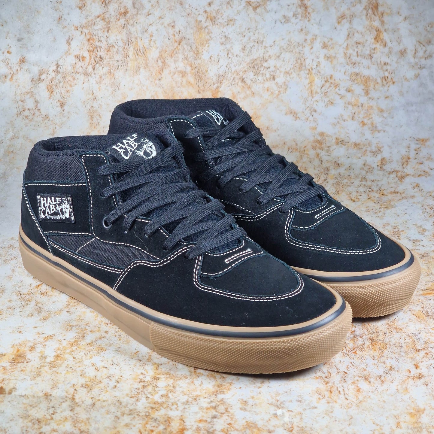 Vans Clothing & Shoes Vans Skate Half Cab Shoes Black / Gum / White