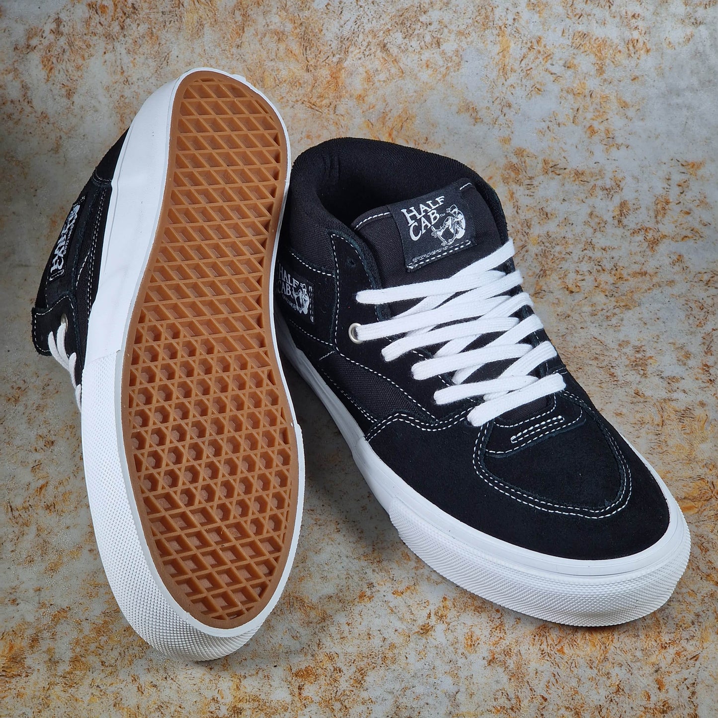 Vans Clothing & Shoes Vans Skate Half Cab Shoes Black / White