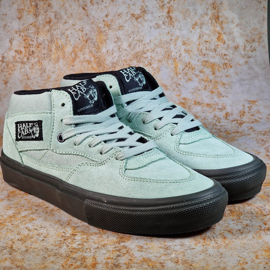 Vans Clothing & Shoes Vans Skate Half Cab Shoes Gray Olive