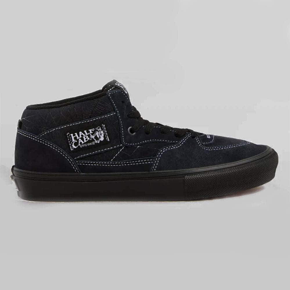 Vans Clothing & Shoes Vans Skate Half Cab Shoes Web Dark Grey / Black