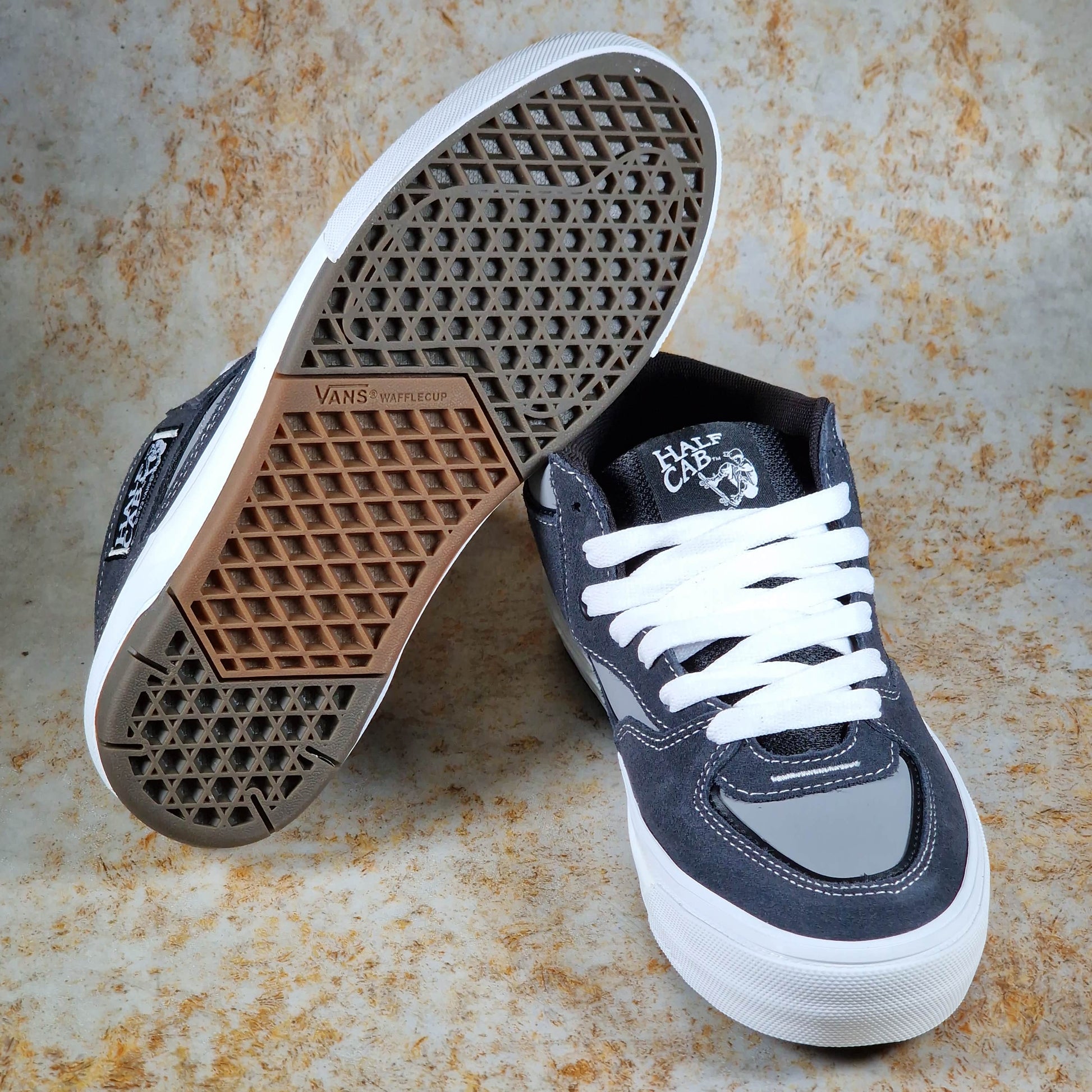 Vans Clothing & Shoes Vans Skate Half Cab Wafflecup Shoes 2-Tone Grey