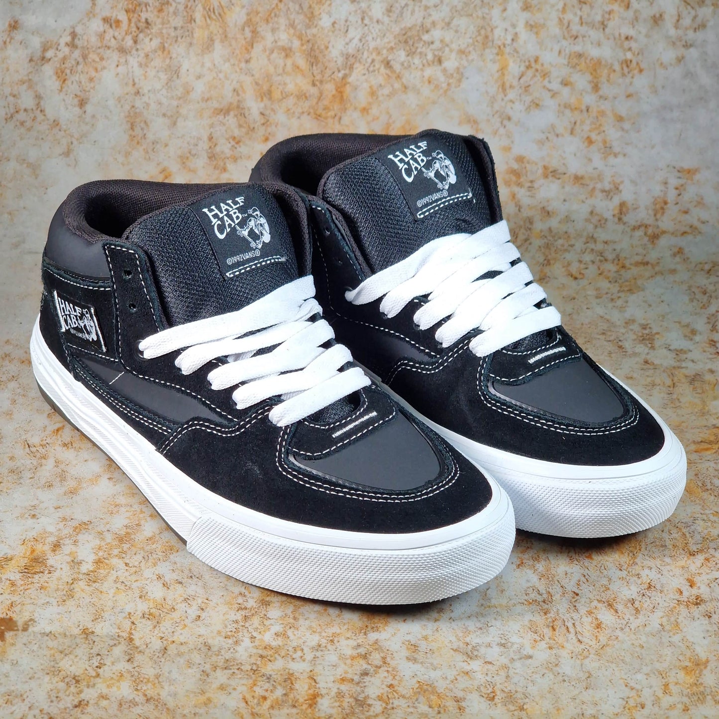 Vans Clothing & Shoes Vans Skate Half Cab Wafflecup Shoes Black / White