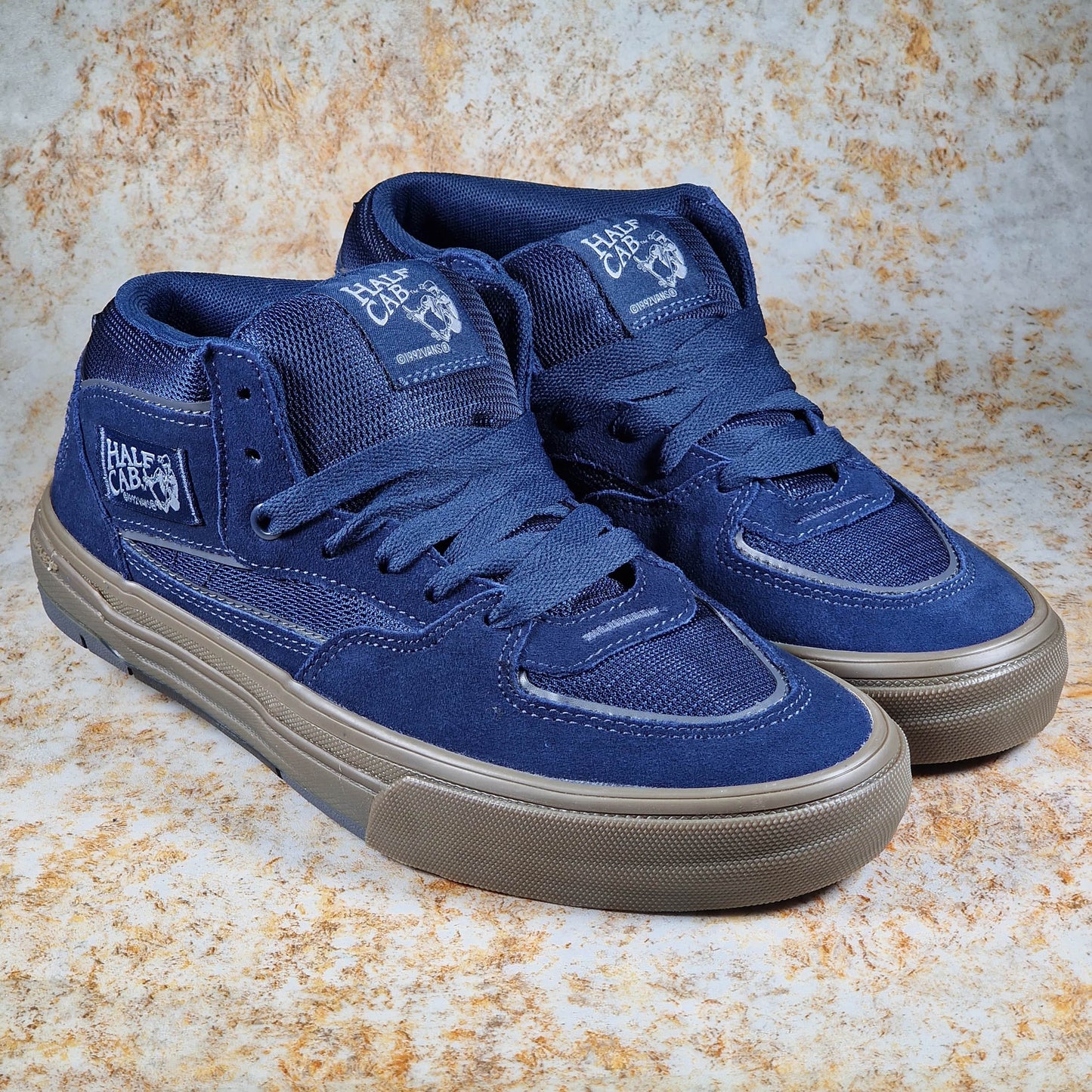 Vans Clothing & Shoes Vans Skate Half Cab Wafflecup Shoes Navy / Dark Gum