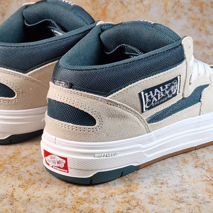 Vans Clothing & Shoes Vans Skate Half Cab Wafflecup Shoes Oatmeal / Deep Teal