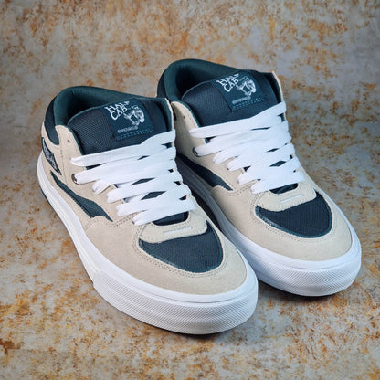 Vans Clothing & Shoes Vans Skate Half Cab Wafflecup Shoes Oatmeal / Deep Teal