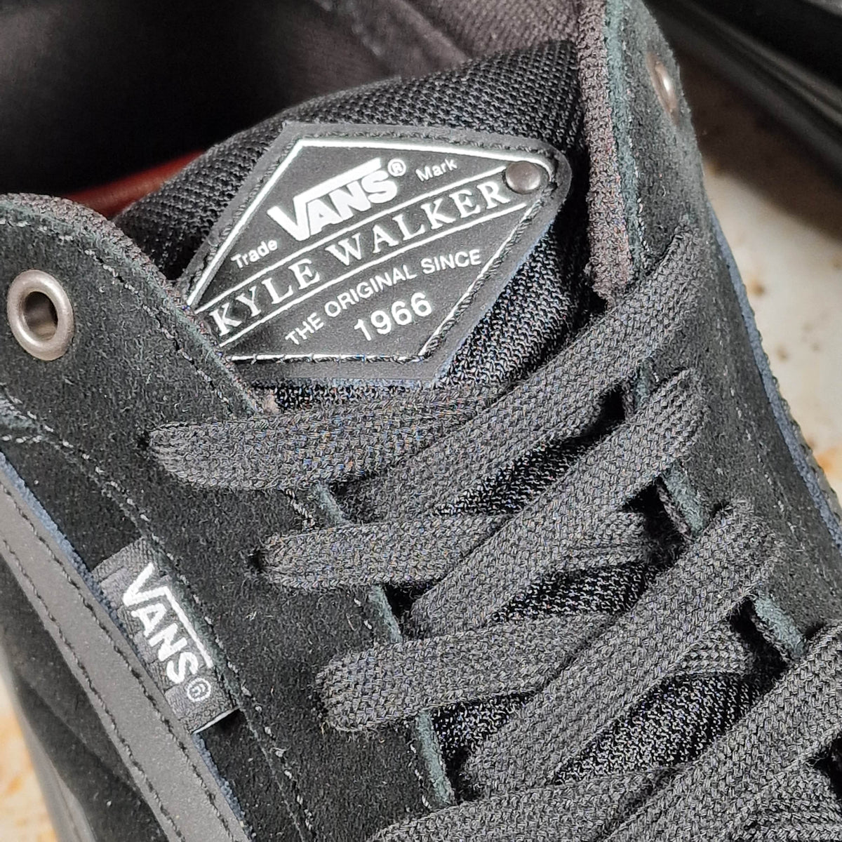 Vans Vans Skate Kyle Walker Wafflecup Shoes Blackout