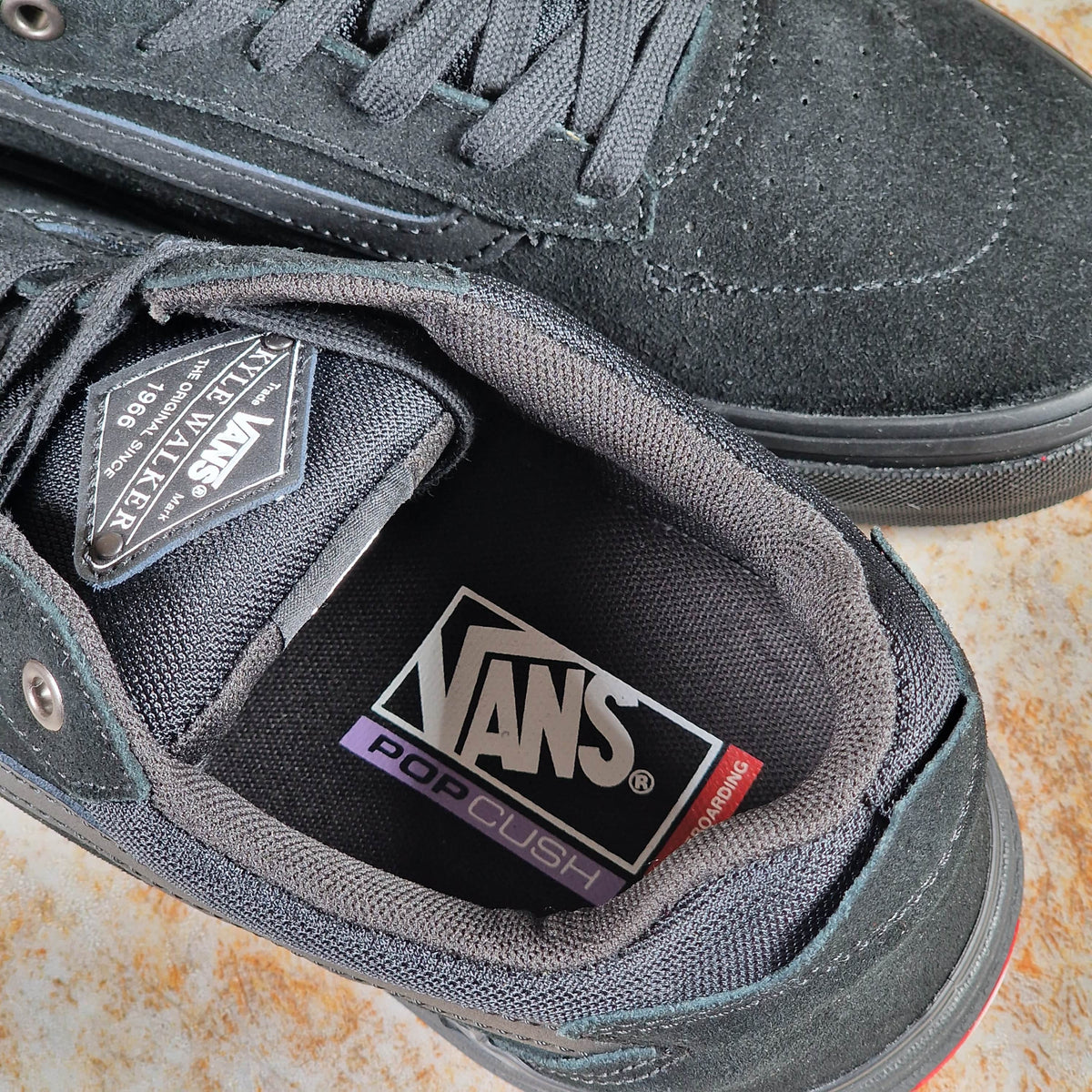 Vans Vans Skate Kyle Walker Wafflecup Shoes Blackout