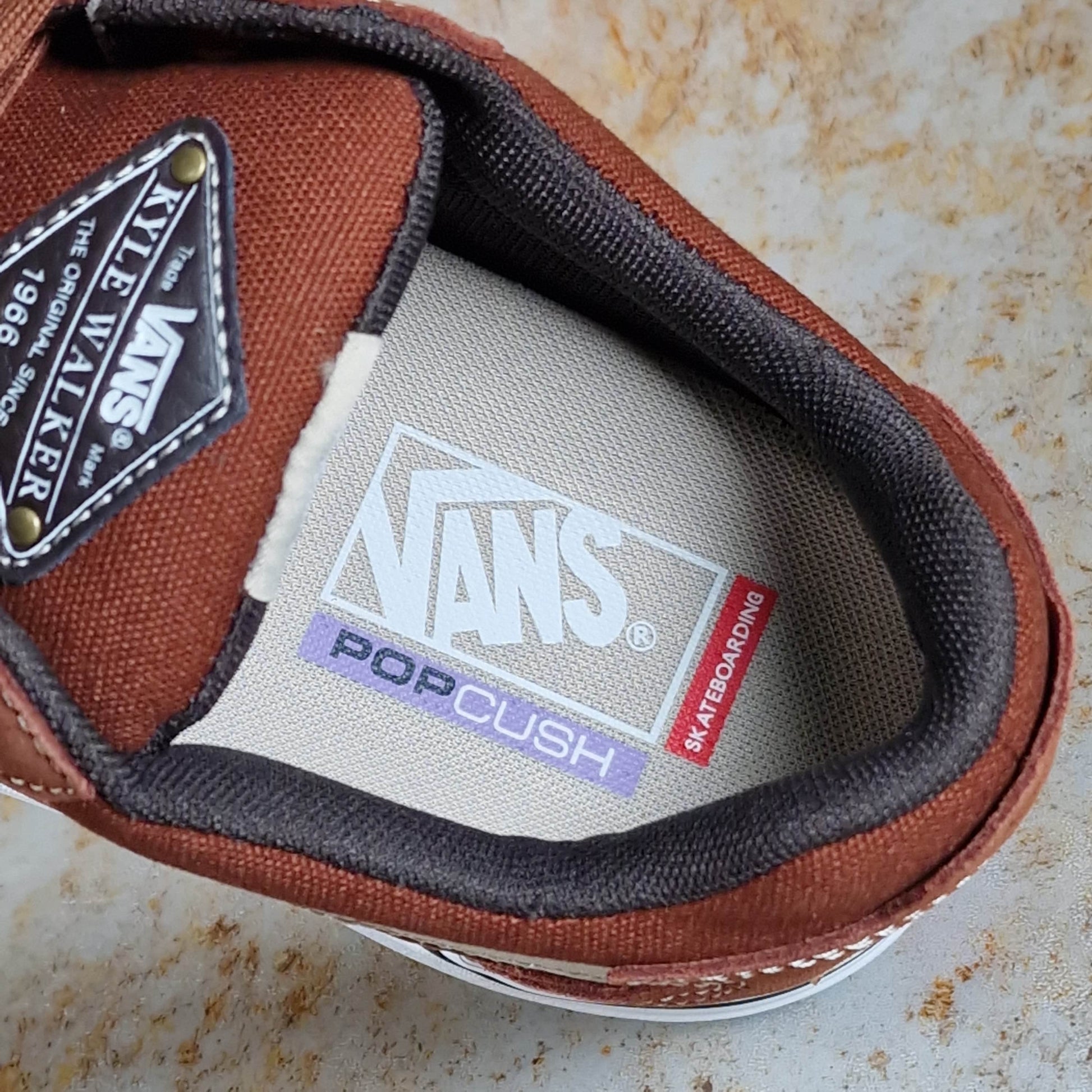 Vans Vans Skate Kyle Walker Wafflecup Shoes Tortoise Shell