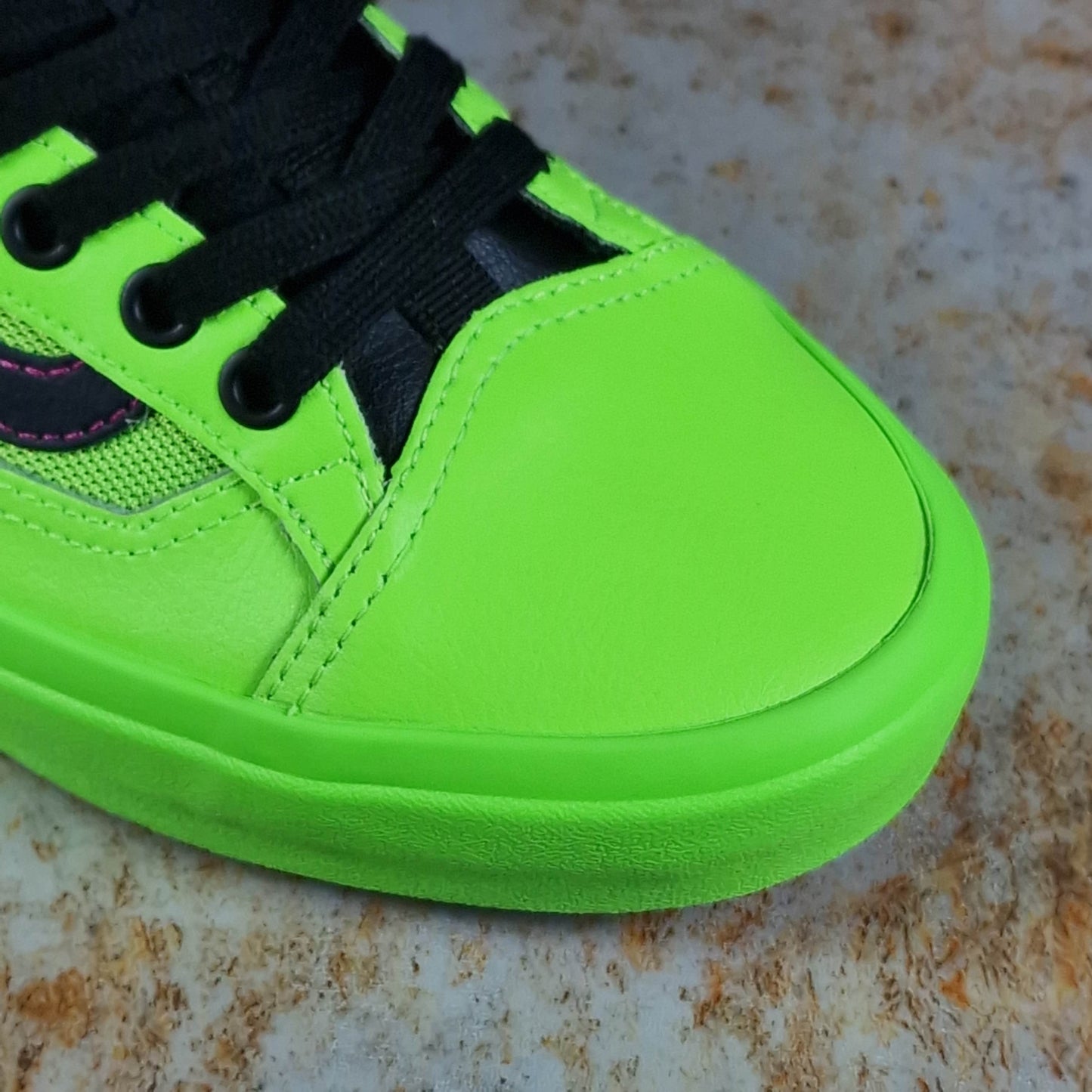 Vans Clothing & Shoes Vans Skate Old Skool 36 + Shoes Acid Airbrush Black / Green Geck