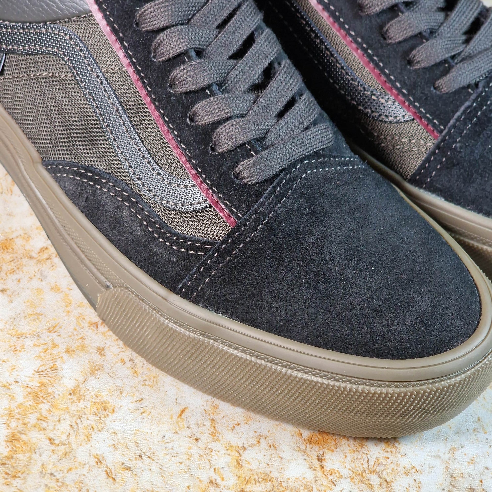 Vans Clothing & Shoes Vans Skate Old Skool Wafflecup Shoes Black / Dark Gum