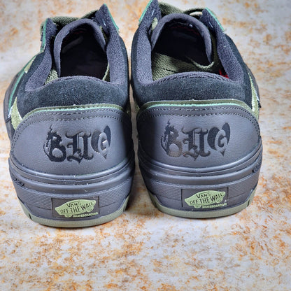 Vans Clothing & Shoes Vans x Willow Skate Old Skool Wafflecup Shoes Green / Black