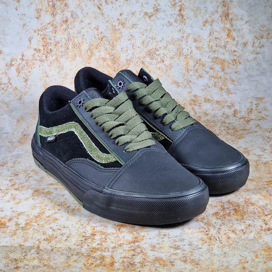 Vans Clothing & Shoes Vans x Willow Skate Old Skool Wafflecup Shoes Green / Black