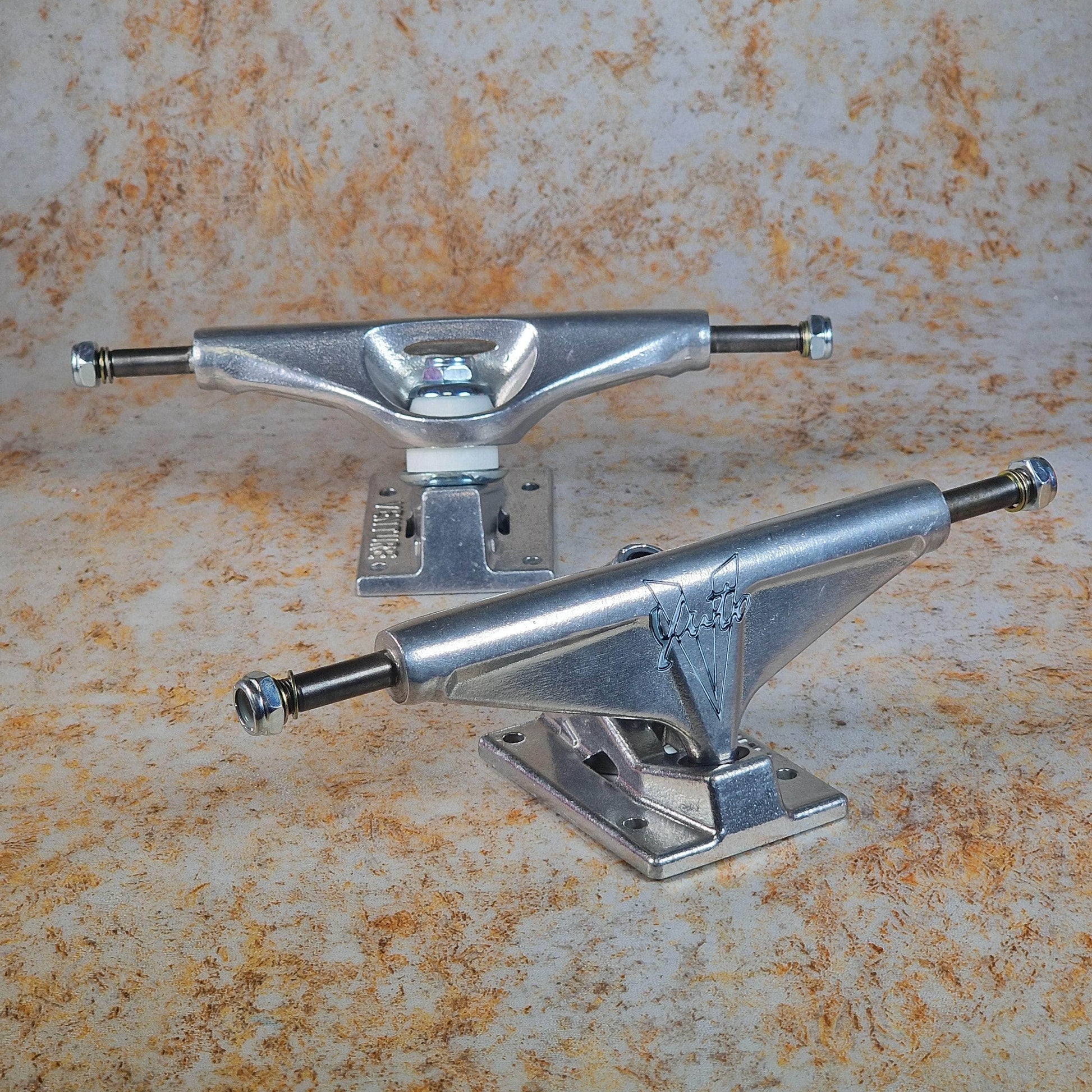 Venture Skateboards Polished / 5.6 Venture Pro Yuto Liquid Chrome Skateboard Trucks Pair