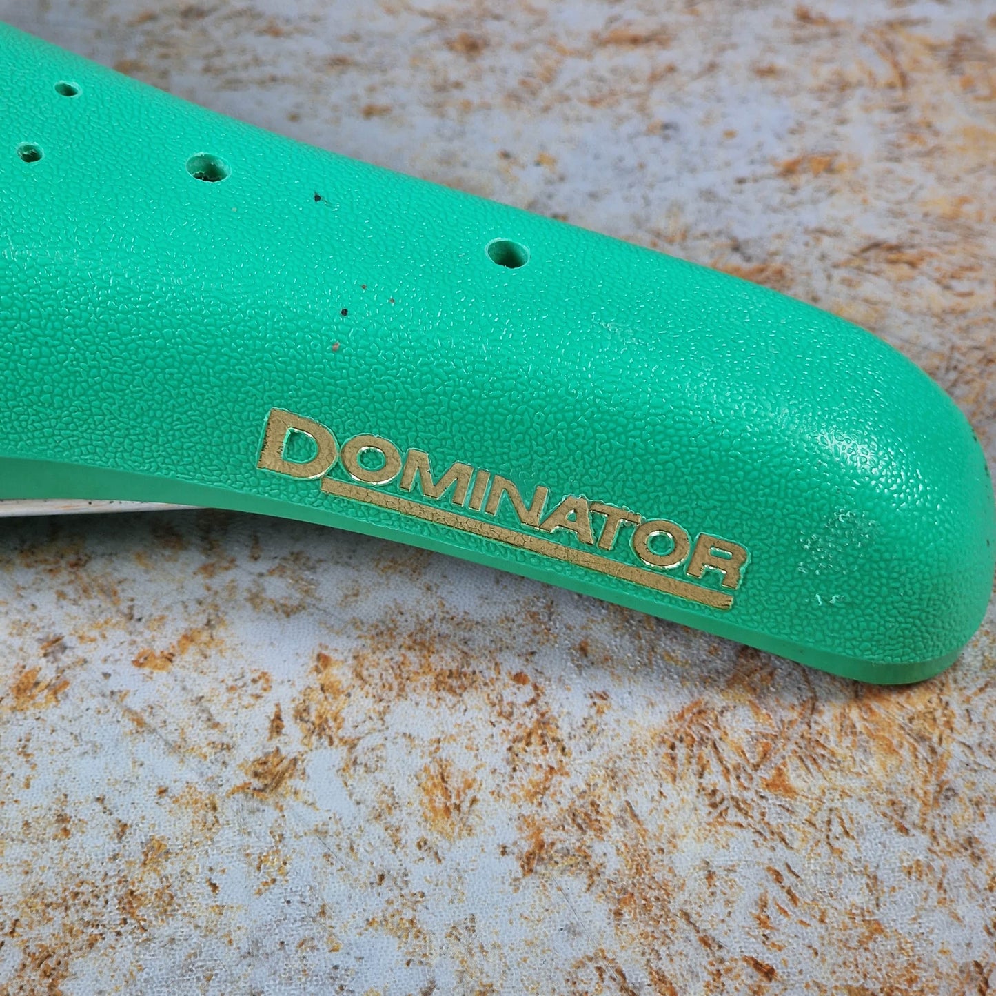 Viscount Old School BMX Viscount Dominator Seat Green Used