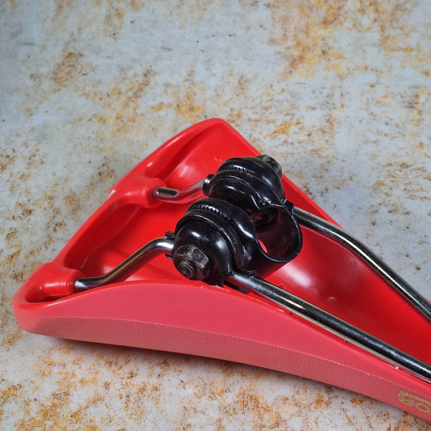 Viscount Old School BMX Viscount Dominator Seat Red Used