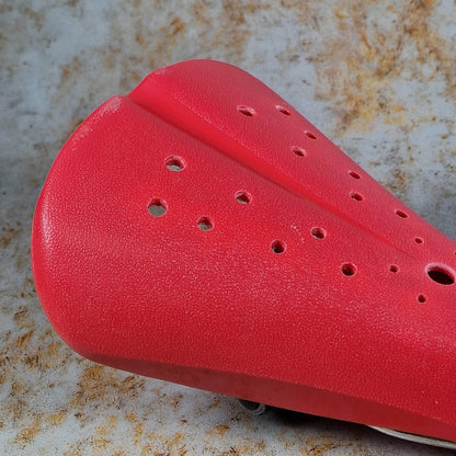Viscount Old School BMX Viscount Dominator Seat Red Used