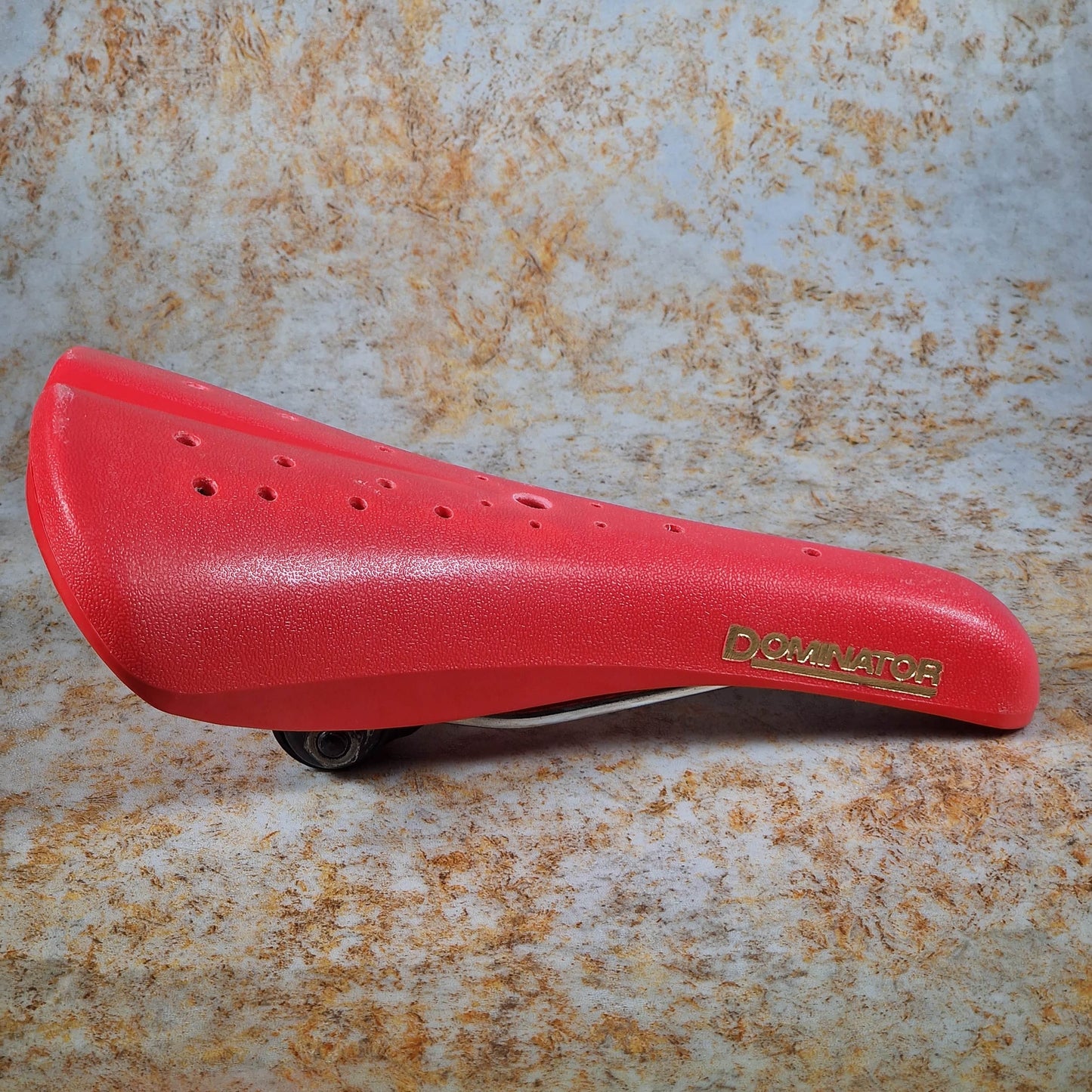 Viscount Old School BMX Viscount Dominator Seat Red Used