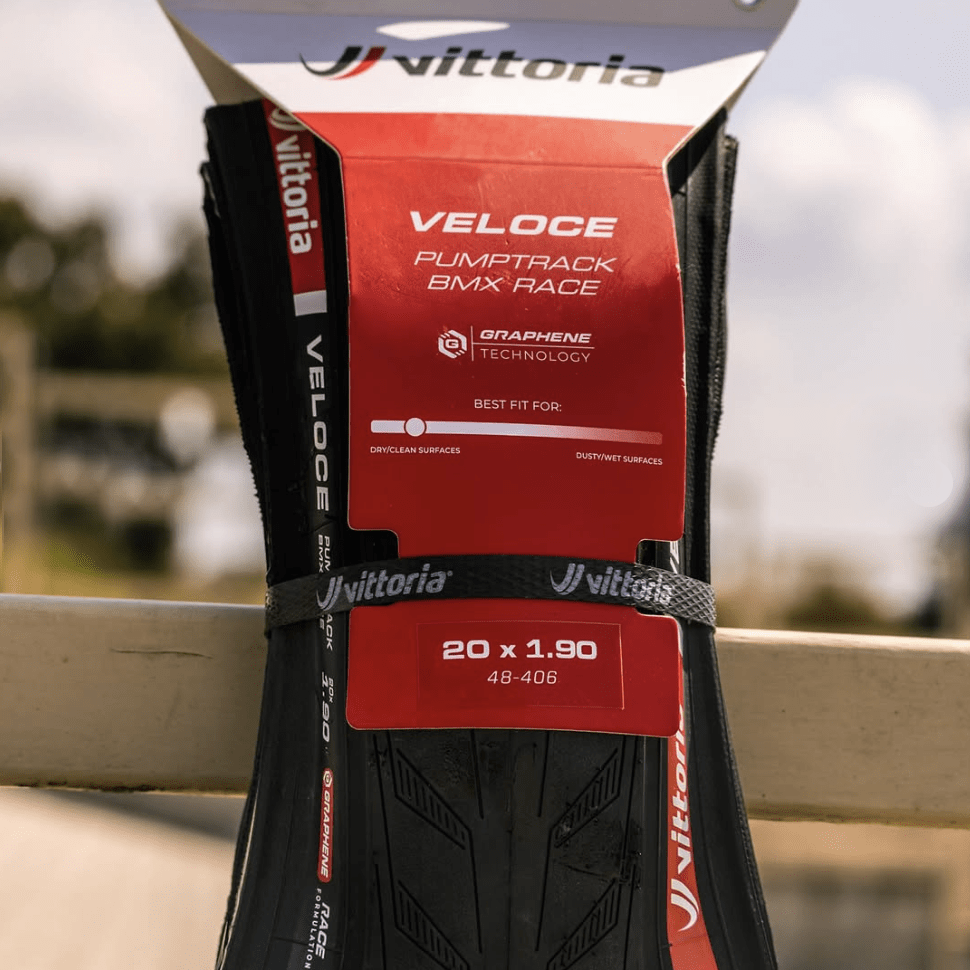 Vittoria BMX Racing 20 x 1.75 Vittoria Veloce Race Tyre