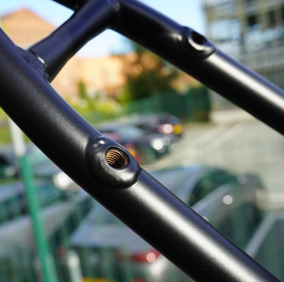 Volume BMX BMX Parts Volume Bikes Jason Watts Smoko Street Frame Flat Black