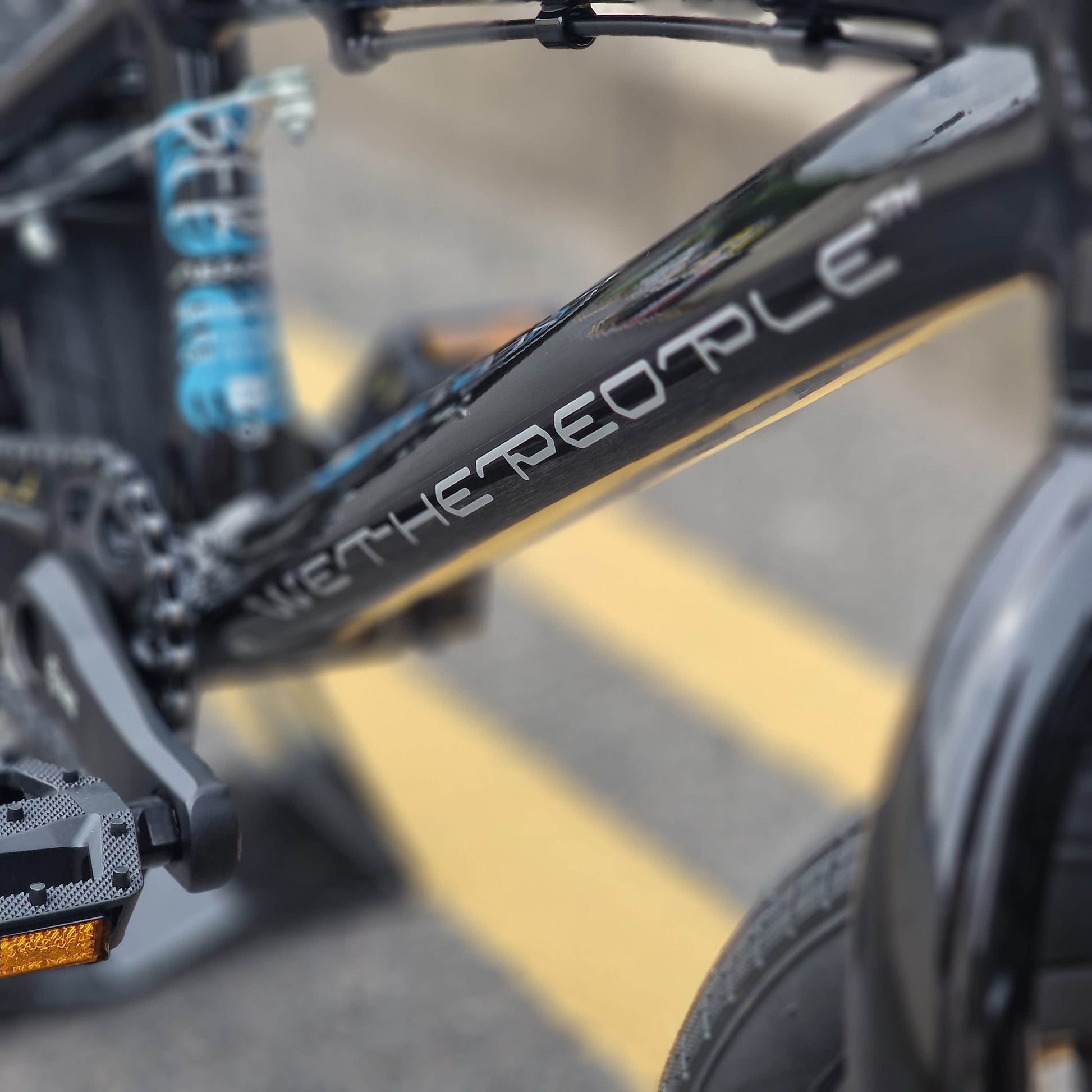 We The People BMX Bikes Black We The People Aerox 16 inch Bike Black