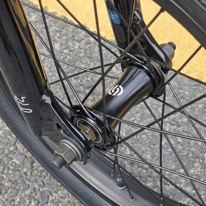 We The People BMX Bikes Black We The People Aerox 16 inch Bike Black