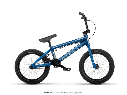 We The People BMX Bikes Midnight Blue Metallic We The People Aerox 16 inch Bike Midnight Blue Metallic