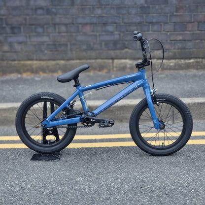 We The People BMX Bikes Midnight Blue Metallic We The People Aerox 16 inch Bike Midnight Blue Metallic
