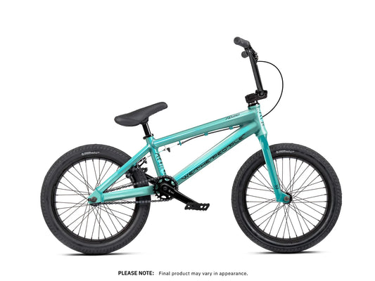 We The People BMX Bikes Cool Green Metallic We The People Aerox 18 inch Bike Cool Green Metallic