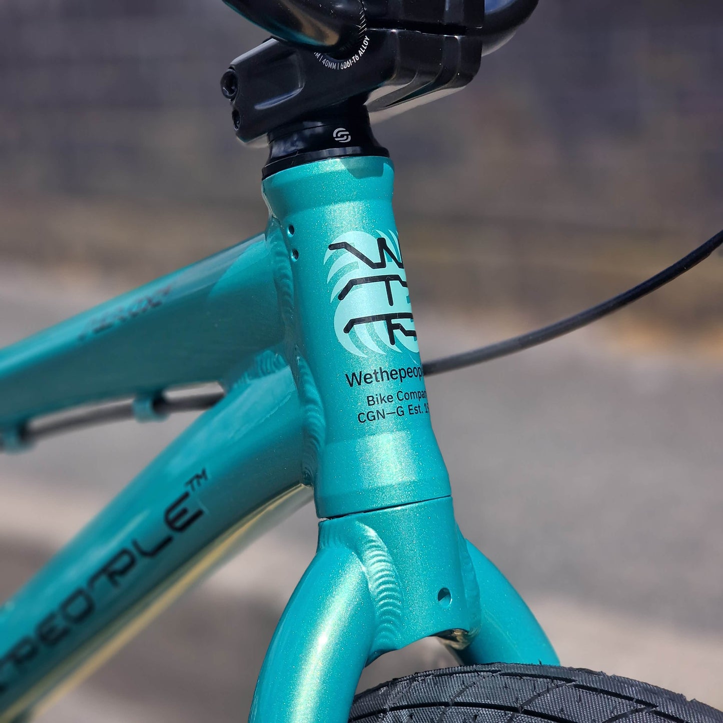 We The People BMX Bikes Cool Green Metallic We The People Aerox 18 inch Bike Cool Green Metallic