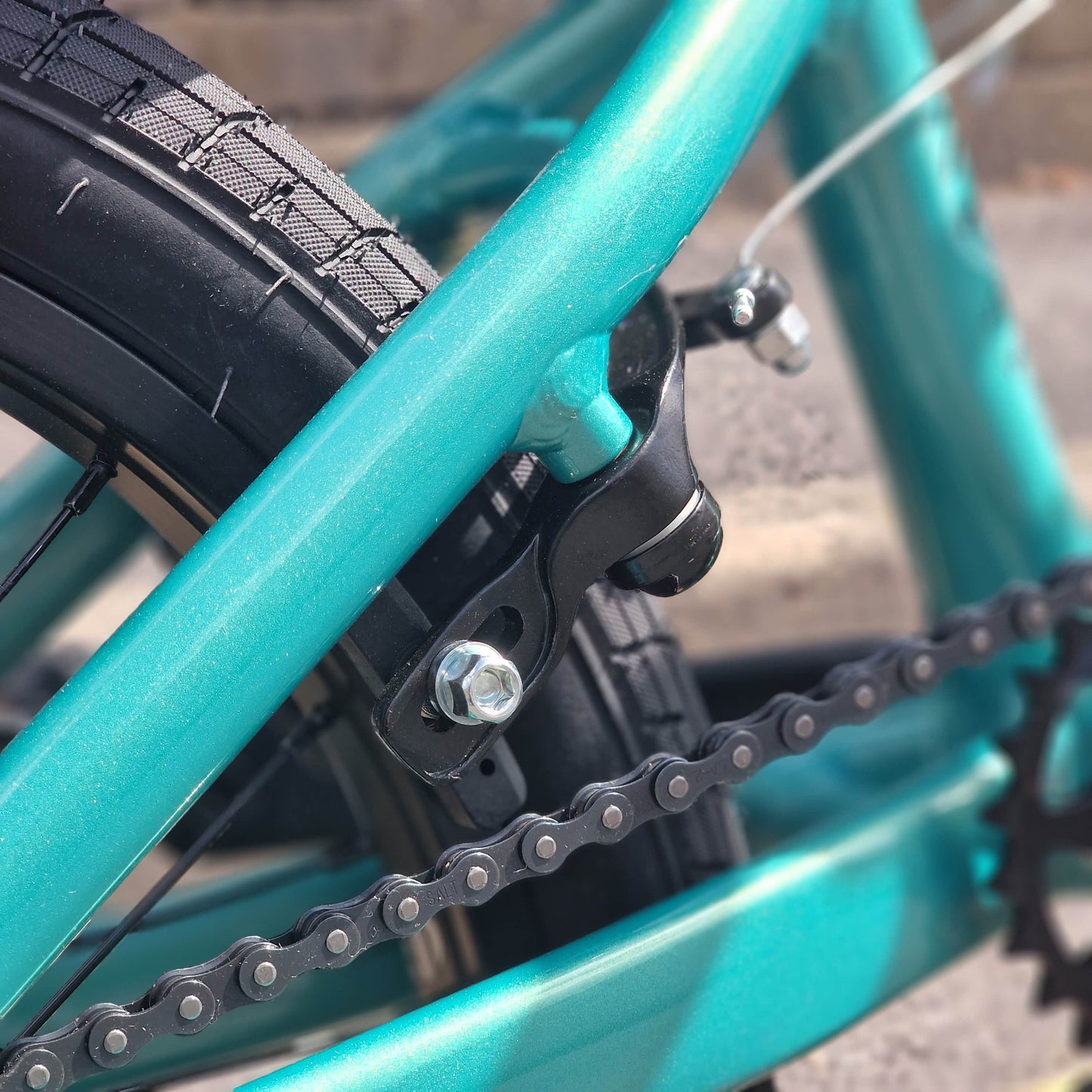 We The People BMX Bikes Cool Green Metallic We The People Aerox 18 inch Bike Cool Green Metallic