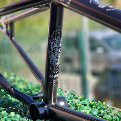 We The People BMX Parts Black / 22.25 We The People Chaos Machine 22 Inch Tyson Jones-Peni Signature Frame Black