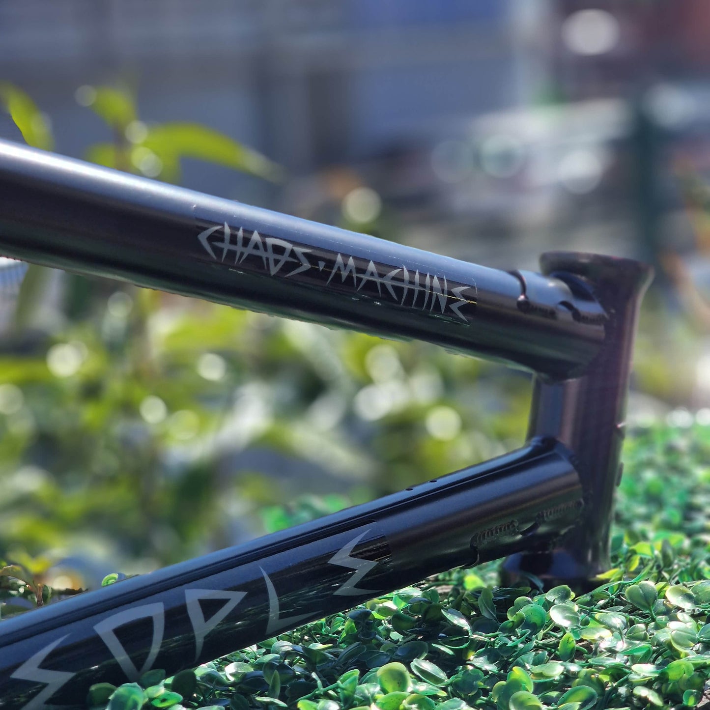 We The People BMX Parts Black / 22.25 We The People Chaos Machine 22 Inch Tyson Jones-Peni Signature Frame Black