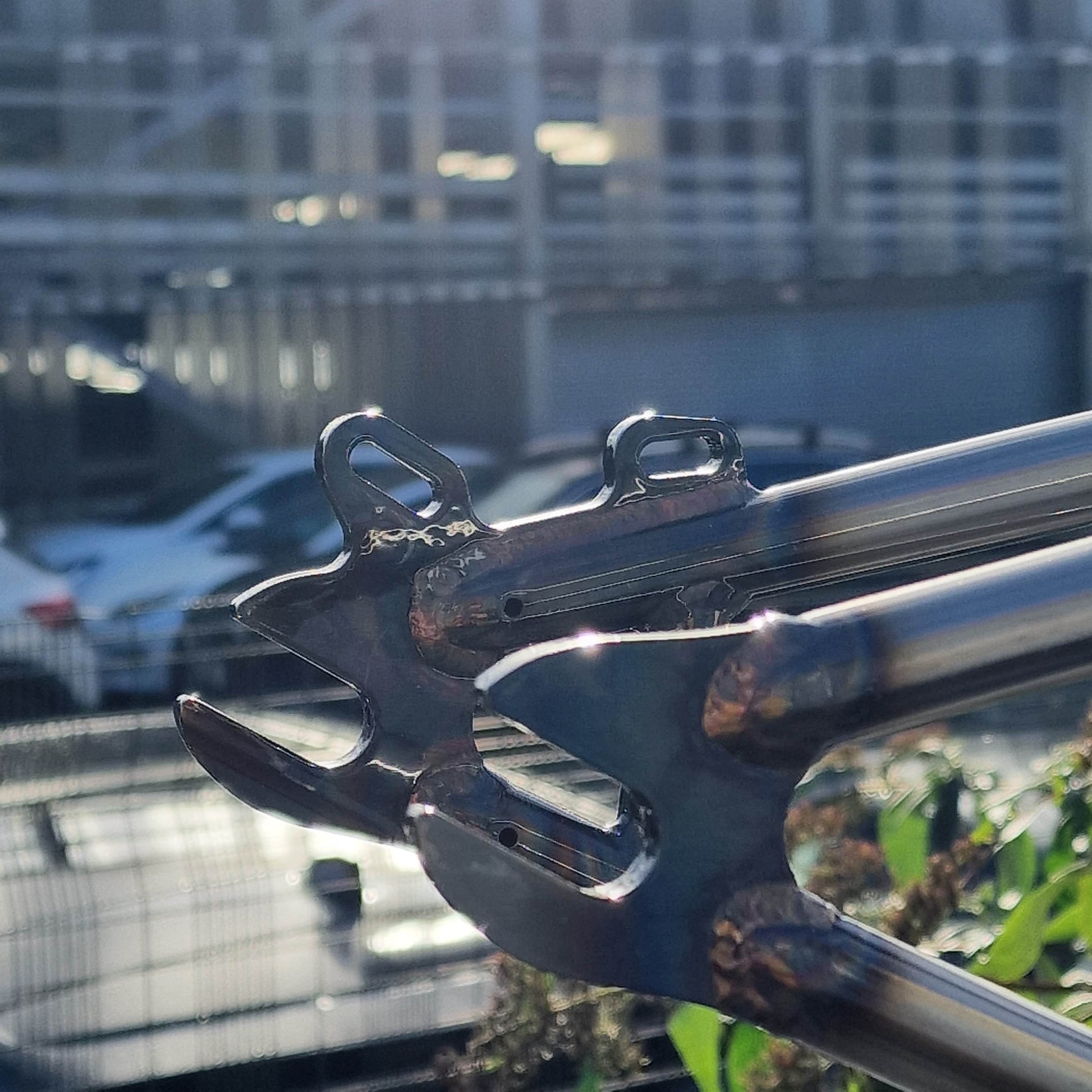 We The People BMX Parts Glossy Raw / 22.25 We The People Chaos Machine 22 Inch Tyson Jones-Peni Signature Frame Gloss Raw