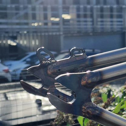 We The People BMX Parts Glossy Raw / 22.25 We The People Chaos Machine 22 Inch Tyson Jones-Peni Signature Frame Gloss Raw