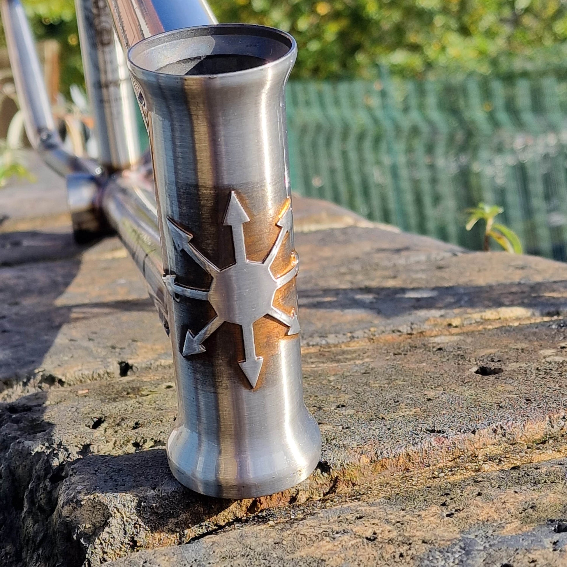 We The People BMX Parts Glossy Raw / 22.25 We The People Chaos Machine 22 Inch Tyson Jones-Peni Signature Frame Gloss Raw