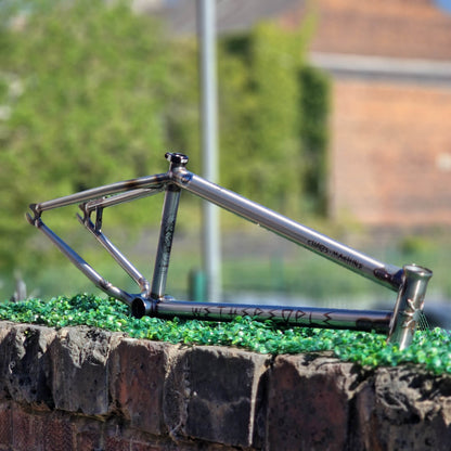 We The People BMX Parts Glossy Raw / 22.25 We The People Chaos Machine 22 Inch Tyson Jones-Peni Signature Frame Gloss Raw