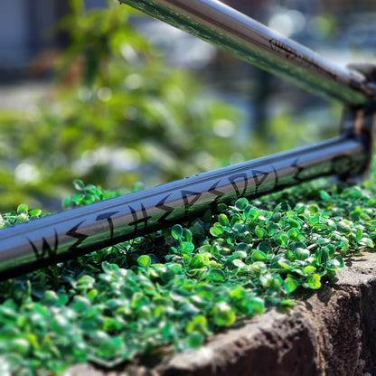 We The People BMX Parts Glossy Raw / 22.25 We The People Chaos Machine 22 Inch Tyson Jones-Peni Signature Frame Gloss Raw