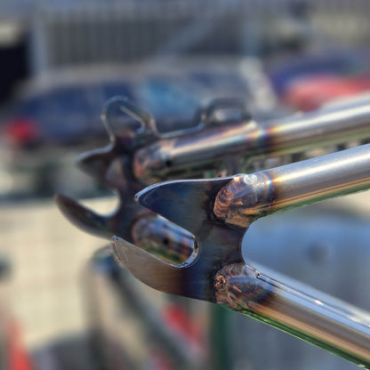 We The People BMX Parts Glossy Raw / 22.25 We The People Chaos Machine 22 Inch Tyson Jones-Peni Signature Frame Gloss Raw