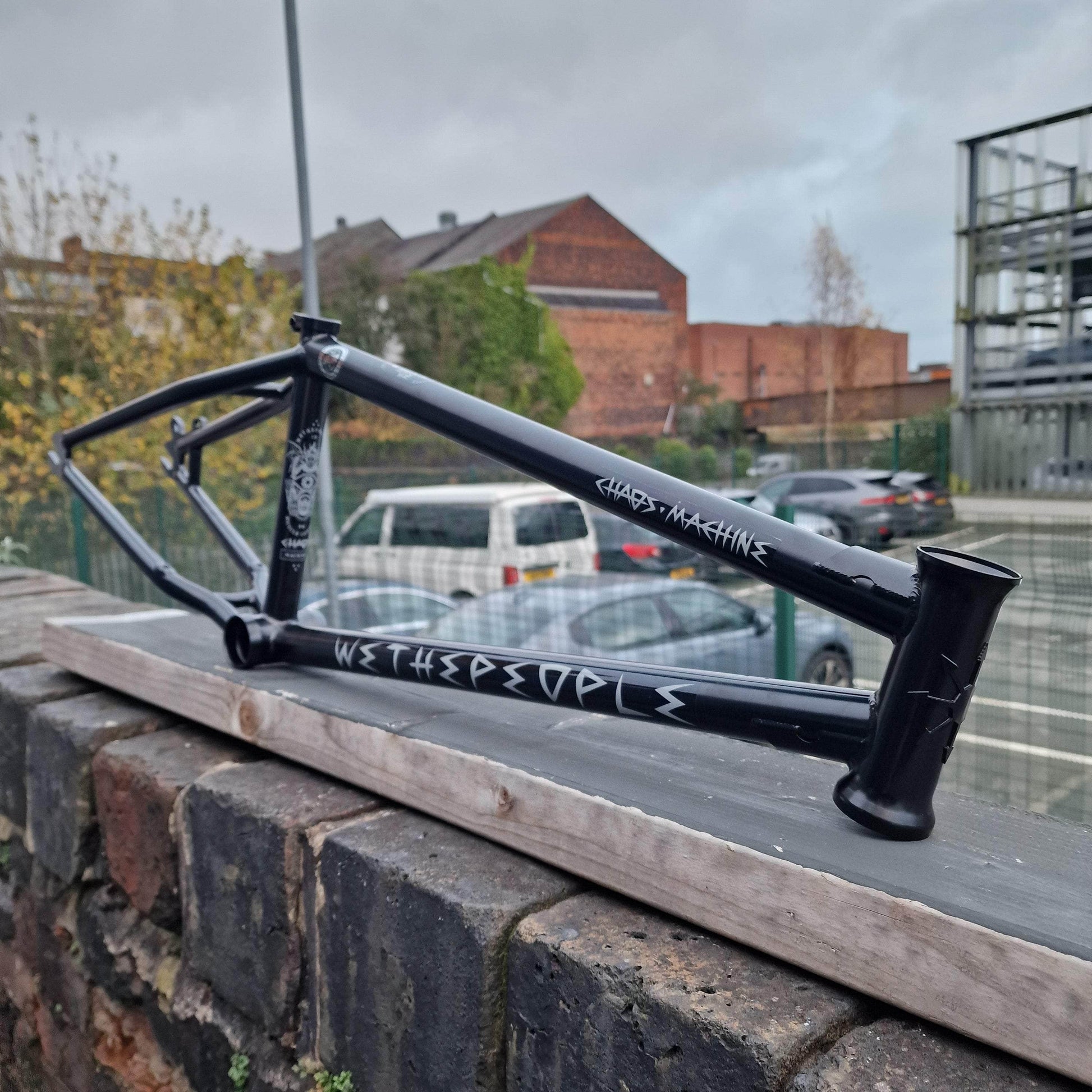 We The People BMX Parts We The People Chaos Machine Tyson Jones-Peni Signature Frame Black