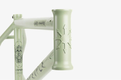 We The People BMX Parts We The People Chaos Machine Tyson Jones-Peni Signature Frame Matt Moss Green