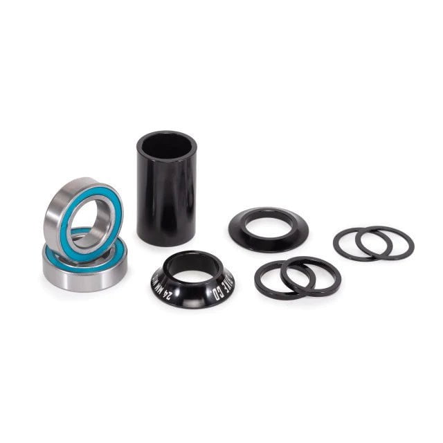 Eclat BMX Parts 24mm / Black We The People Compact Mid Bottom Bracket