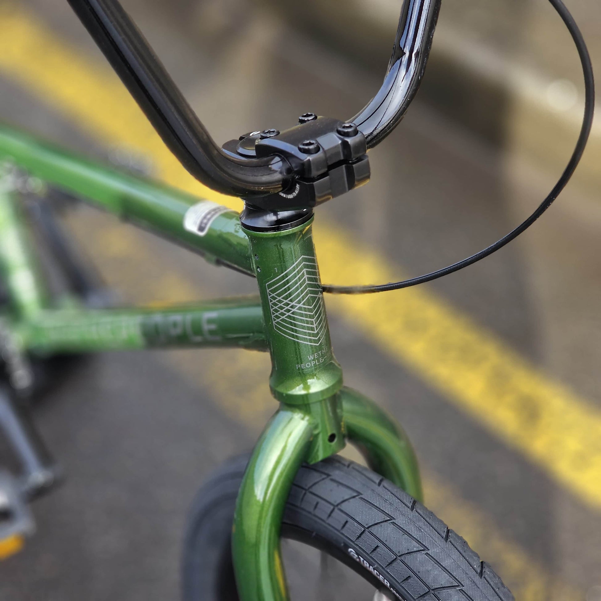 We The People BMX Bikes Goblin Green We The People CRS 18 Inch Bike Goblin Green