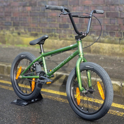 We The People BMX Bikes Goblin Green We The People CRS 18 Inch Bike Goblin Green