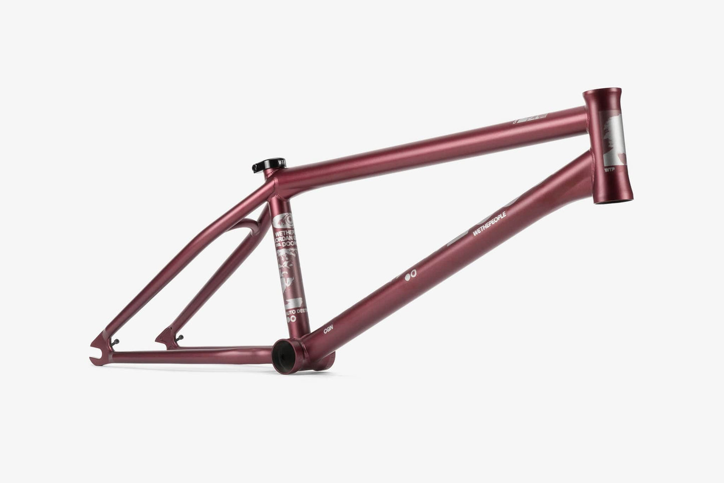 We The People BMX Parts We The People Doomsayer Jordan Godwin Frame Matt Royal Red