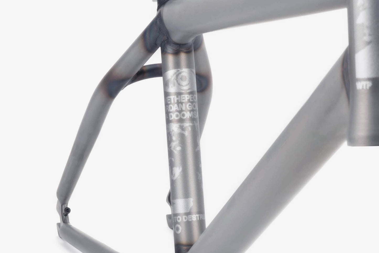 We The People BMX Parts We The People Doomsayer Jordan Godwin Frame Matt Translucent Grey