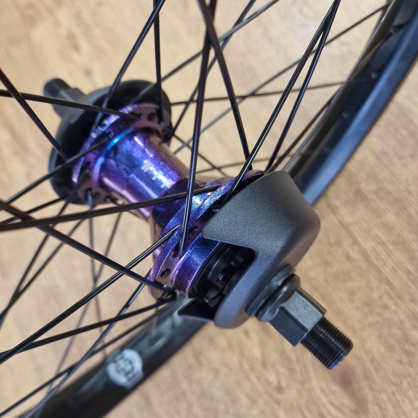 Alans BMX BMX Parts We The People Hybrid x BSD Aero Custom Freecoaster RHD Wheel Galactic Purple