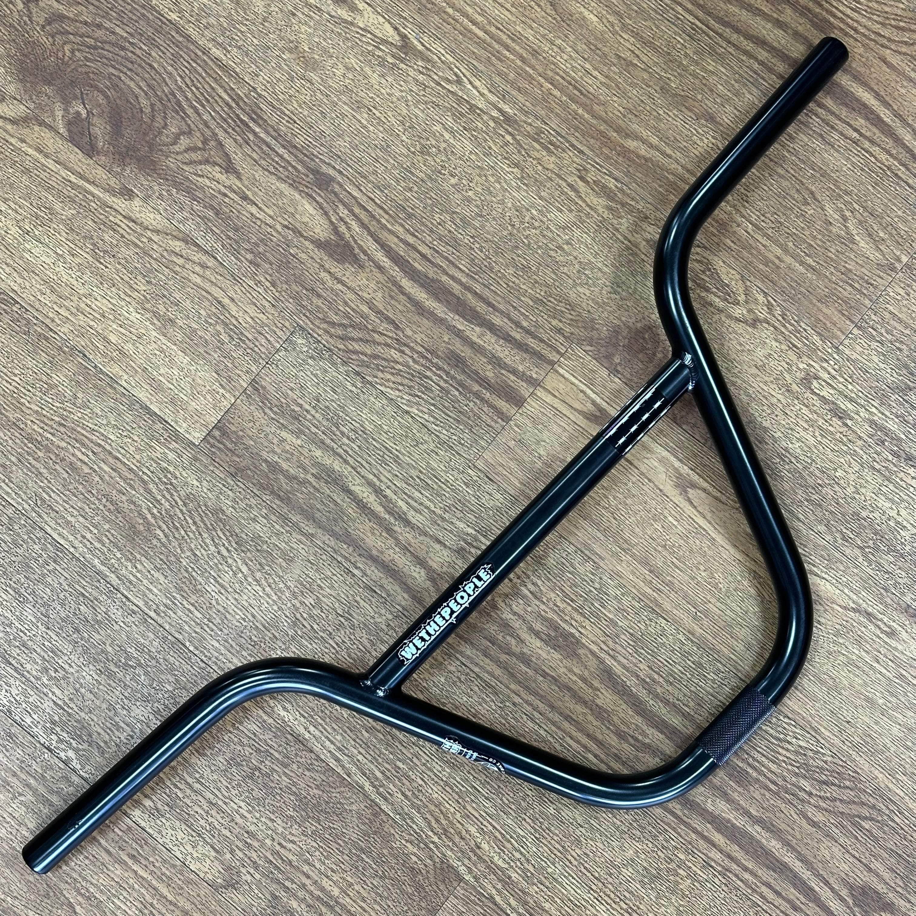 We The People Pathfinder 2-piece BMX Handlebars Black | Alans BMX