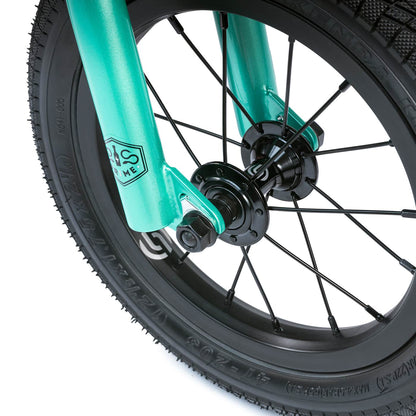 We The People BMX Bikes Metallic Mint We The People Prime 12 Inch Balance Bike Metallic Mint