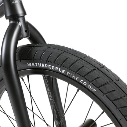 We The People BMX Bikes 20.75 / Matt Black We The People Reason 20.75" TT Bike Matt Black